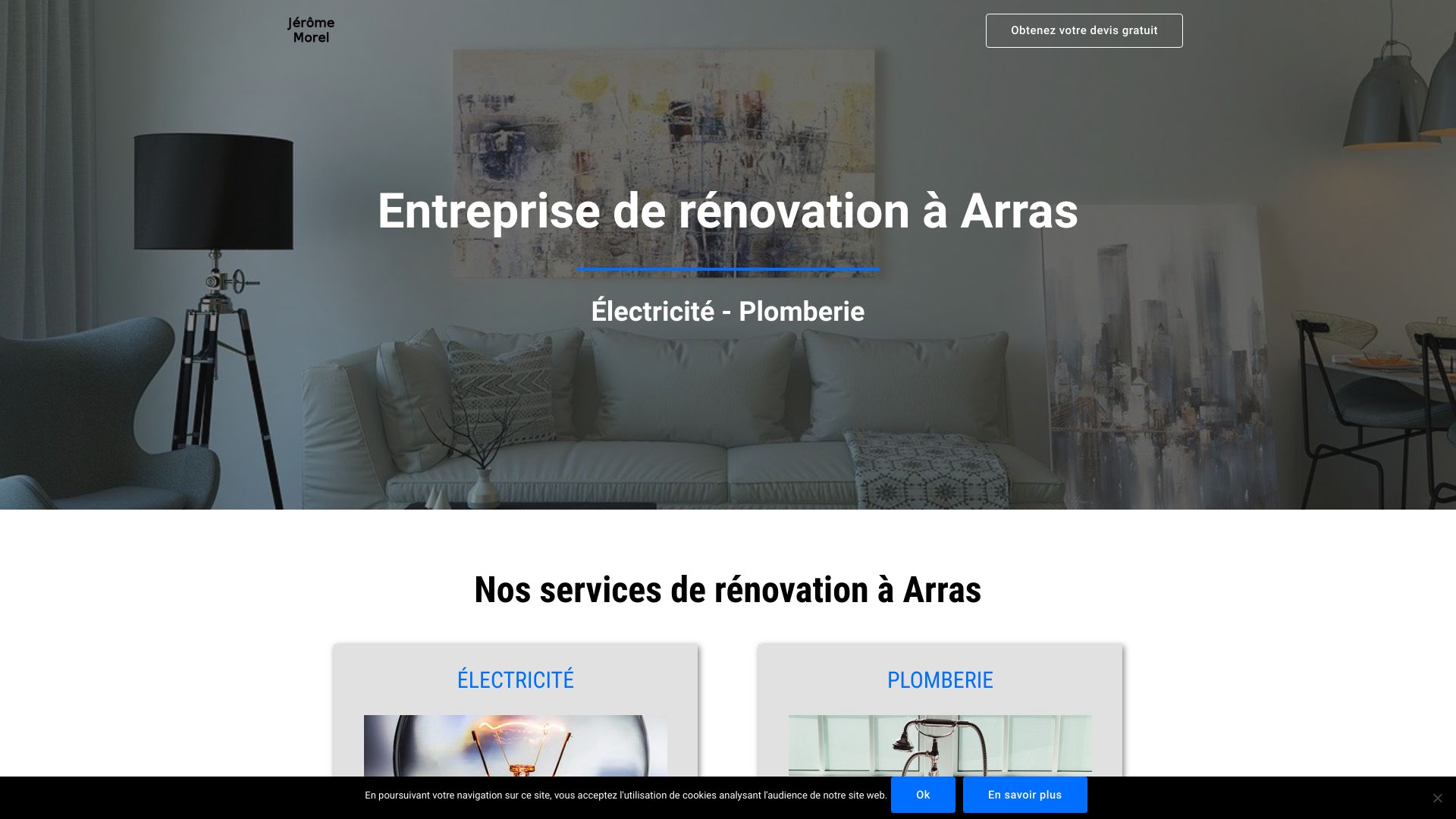 Entreprise de rénovation à Arras
